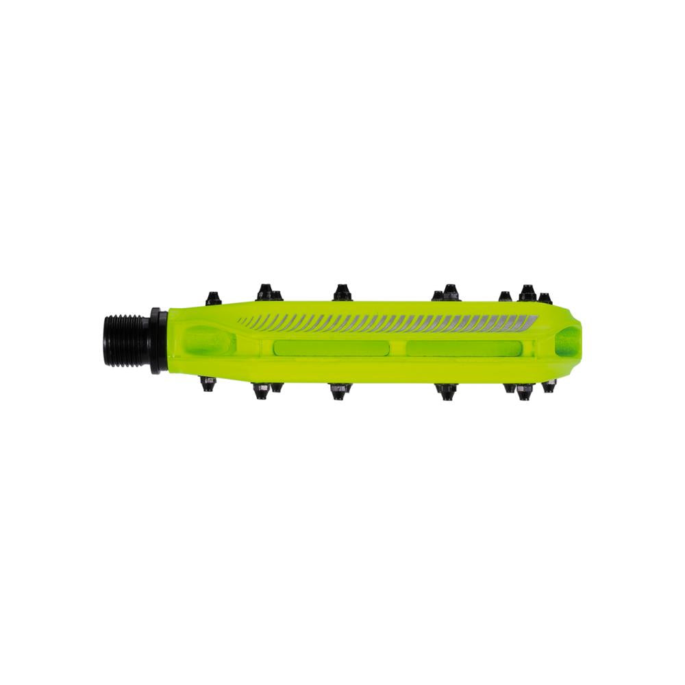 BBB Cycling BBB Pedale Cool Ride MTB One Size neon gelb - griffige Plattformpedale für Trail & Alltag