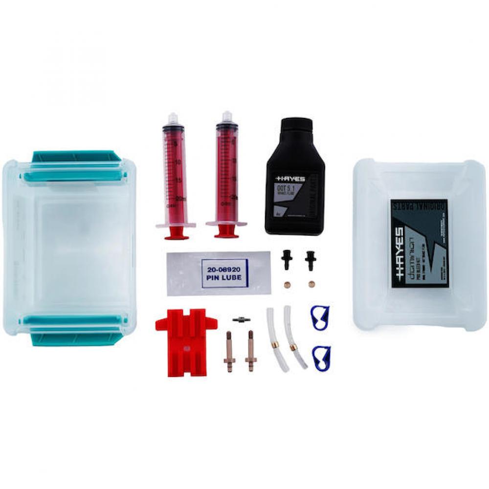 Hayes Entlüftungskit Dominion DOT 5.1 - präzises Bleed-Kit für DOT 5.1 Bremsen