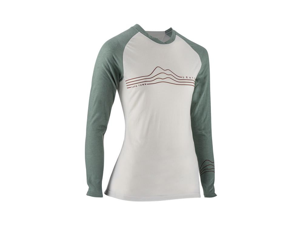 Leatt MTB All Mountain 3.0 Langarmtrikot Damen L Pistachio - Komfortables MTB-Jersey
