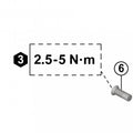 SHIMANO Schaltrollenschraube f.RD-R3000, 2 Stk. general - 3000,