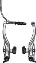 V-Brake Shimano BR-T4000 Vorderrad silber mit Kabelführung - zuverlässige V-Bremse für Trekking und Citybikes
