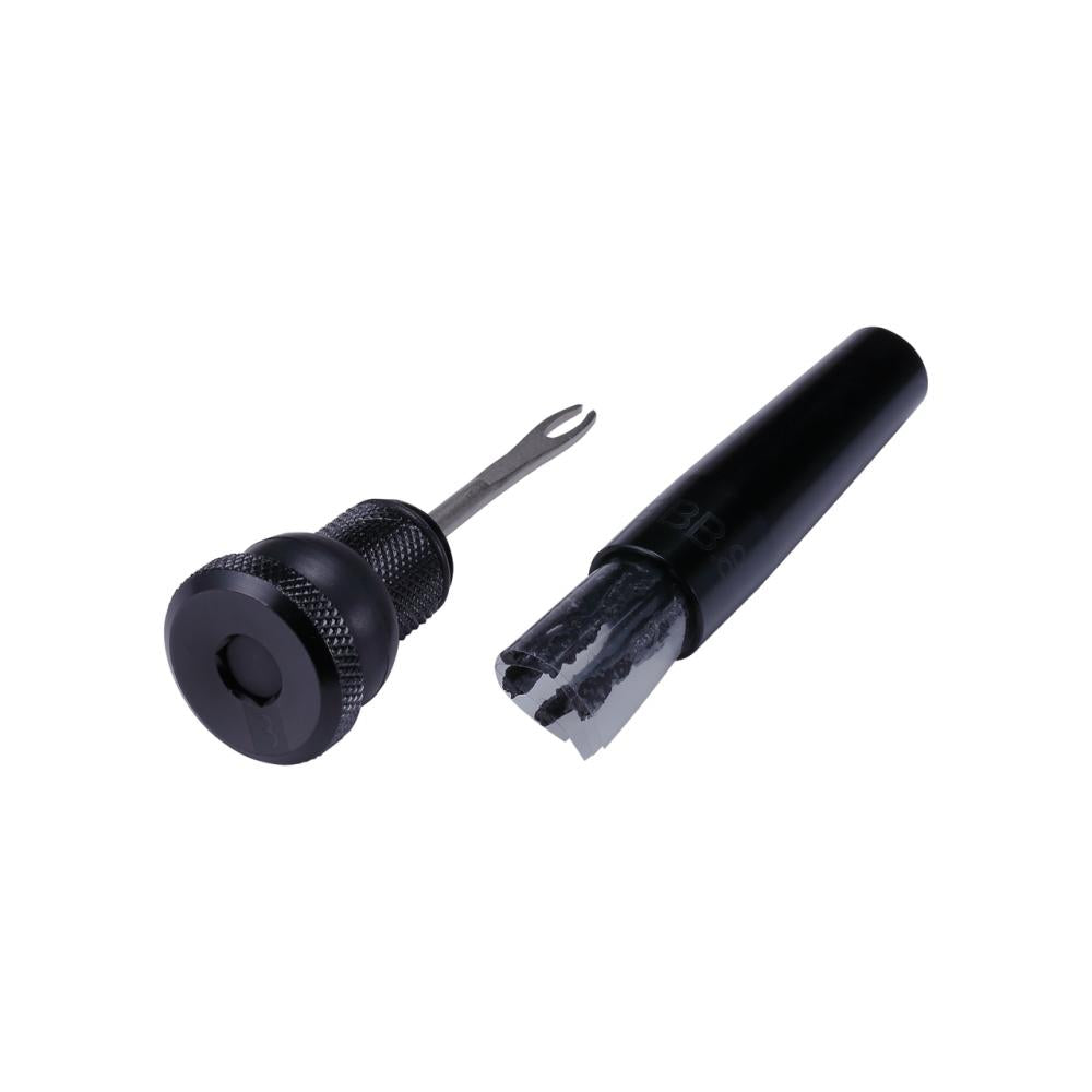 BBB Cycling BBB Tubeless-Tool BarPlugger Schwarz - lenkerintegriertes Tubeless-Reparaturset