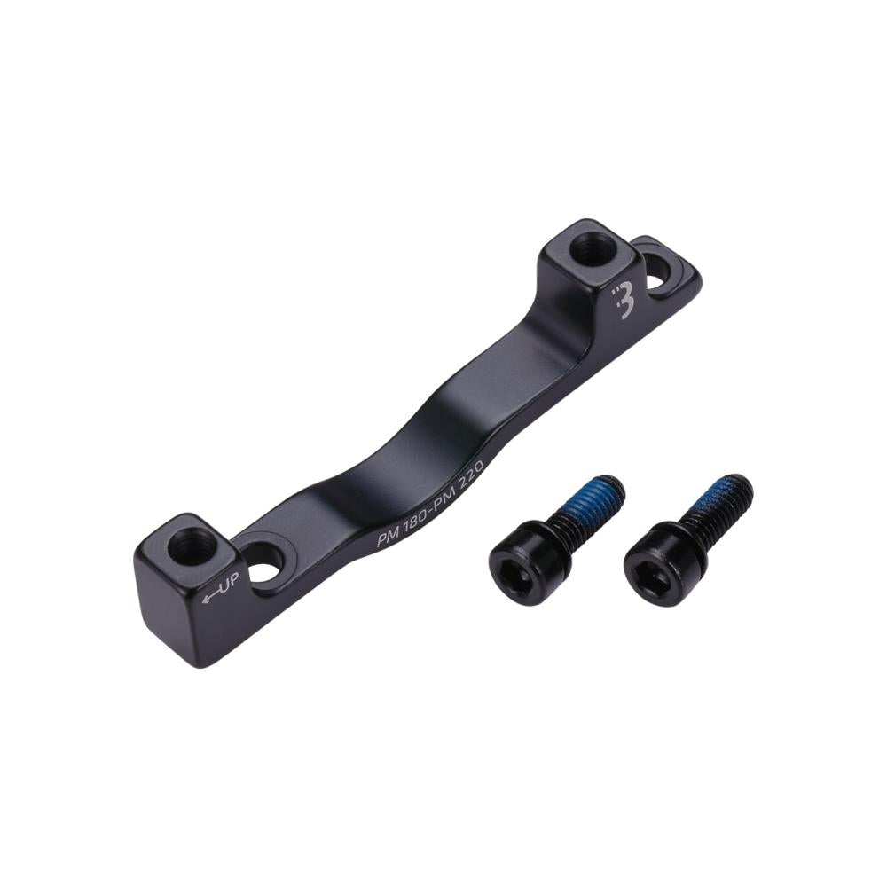 BBB Cycling postmount adapter PowerMount PM 203mm / 220mm schwarz - präzise Scheibenbrems-Performance