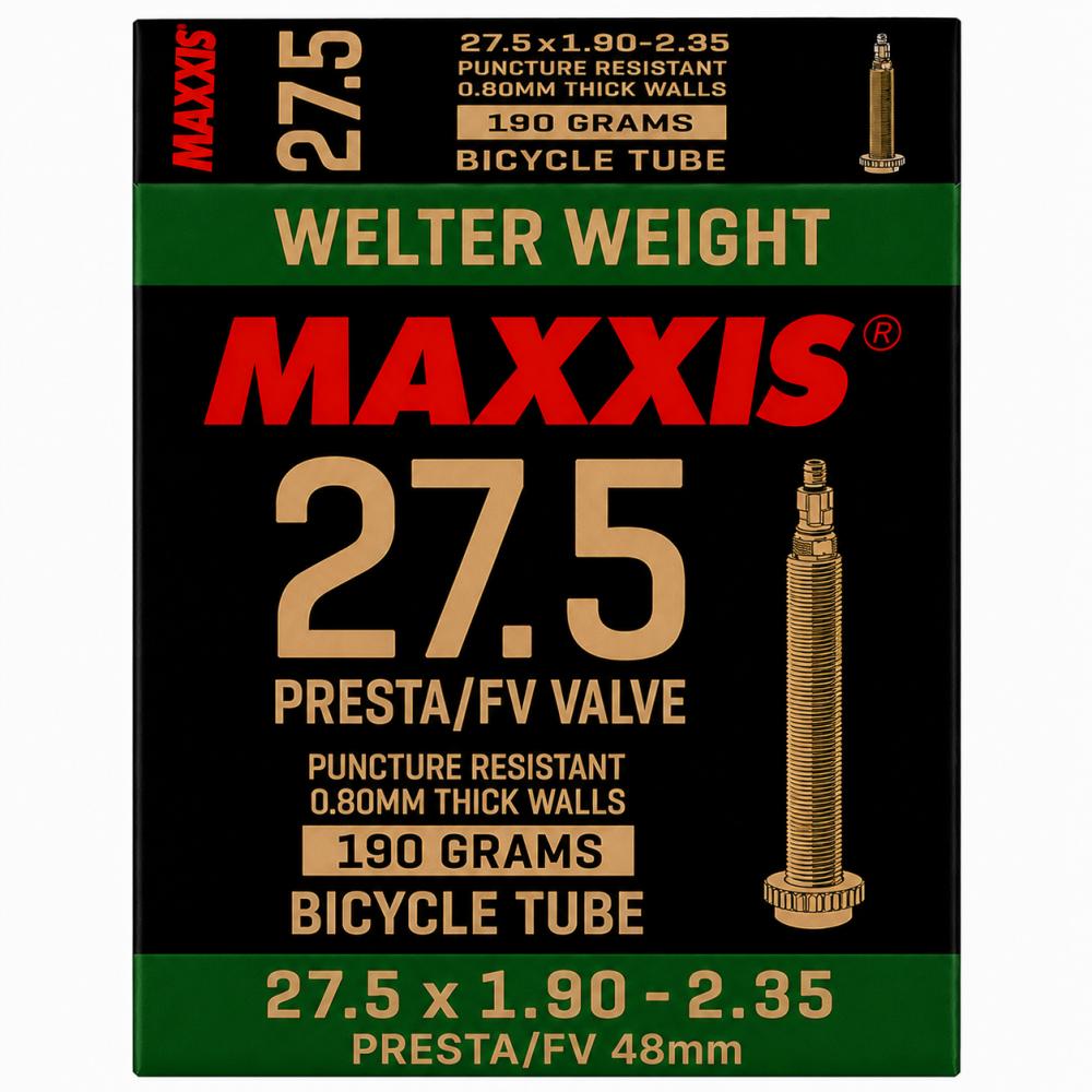 Maxxis WelterWeight Schlauch 27,5 x 1,90-2,35 Zoll - 50/60-584, SV 48 mm