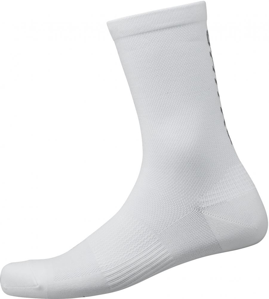 SHIMANO S-PHYRE FLASH SOCKS WHITE S (41-44) - aerodynamische Radsocken für Höchstgeschwindigkeit