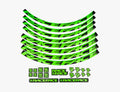 Race Face Laufrad Decal Set, large, neon grün - stylisches Upgrade für dein Laufrad