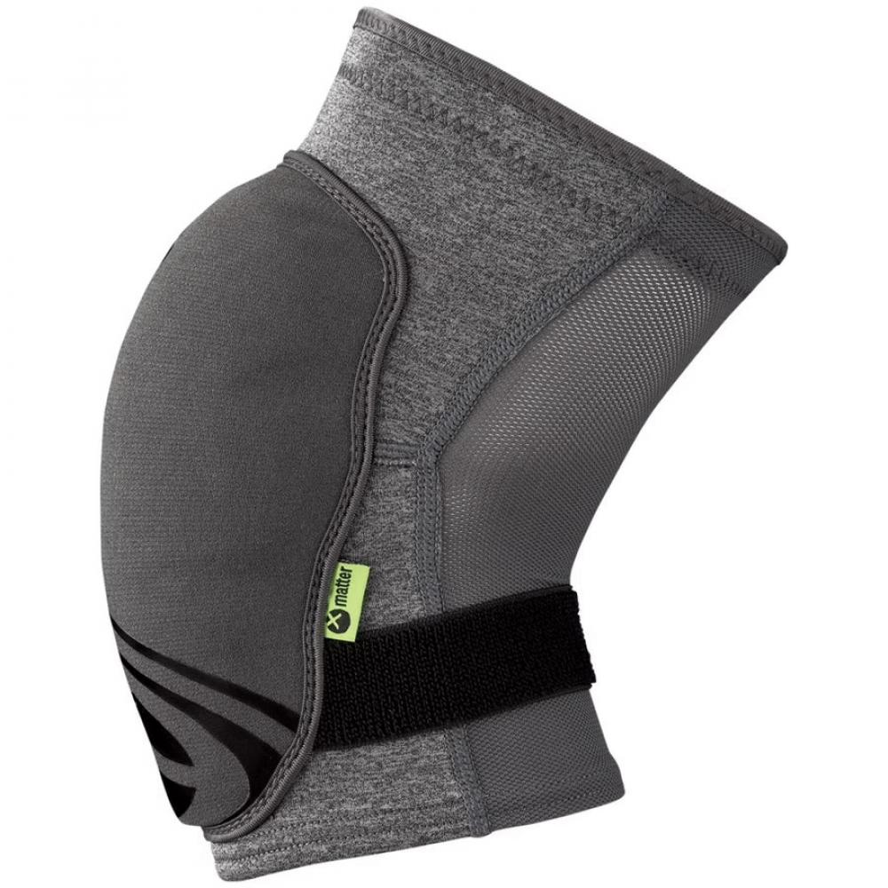 IXS Sports Division iXS Flow ZIP knee pad L grey - komfortabler Trail-Knieprotektor mit FlexZip