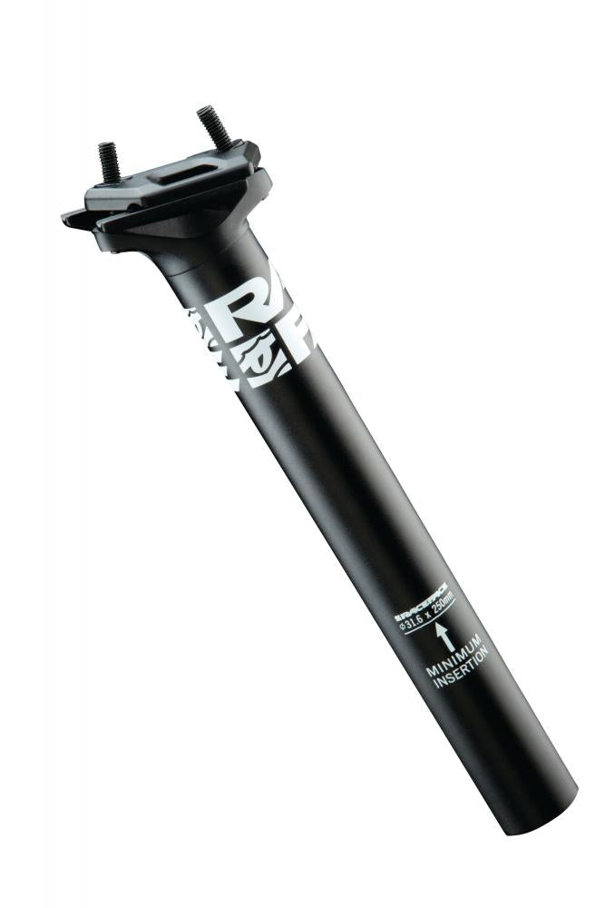 Race Face Chester Sattelstütze 31.6mm, 400mm, black - robuste, zeitgemäße Lösung für Trail & All-Mountain