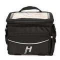 Haberland Lenkertasche 10l Max Plus schwarz - vielseitige Lenkertasche mit KLICKfix