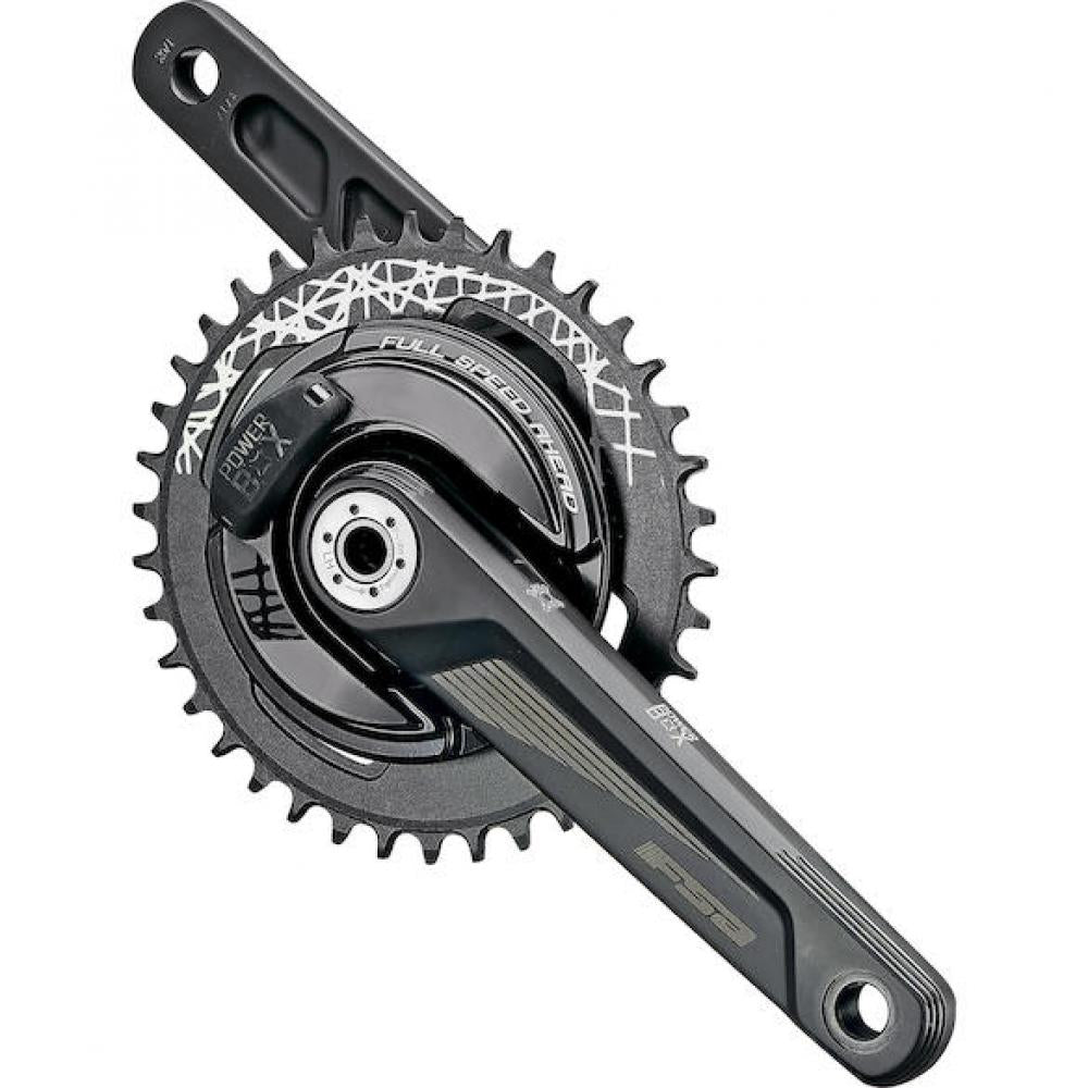 FSA Leistungsmesskurbel Powerbox MTB Alloy 1x 175 mm Schwarz - präzise Wattmessung für MTB