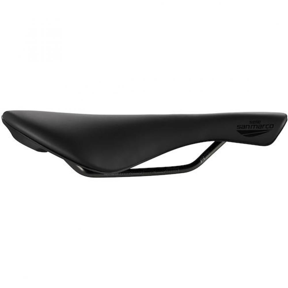 Selle San Marco Sattel Mantra Racing 154 x 244 mm Schwarz - komfortabler Performance-Sattel