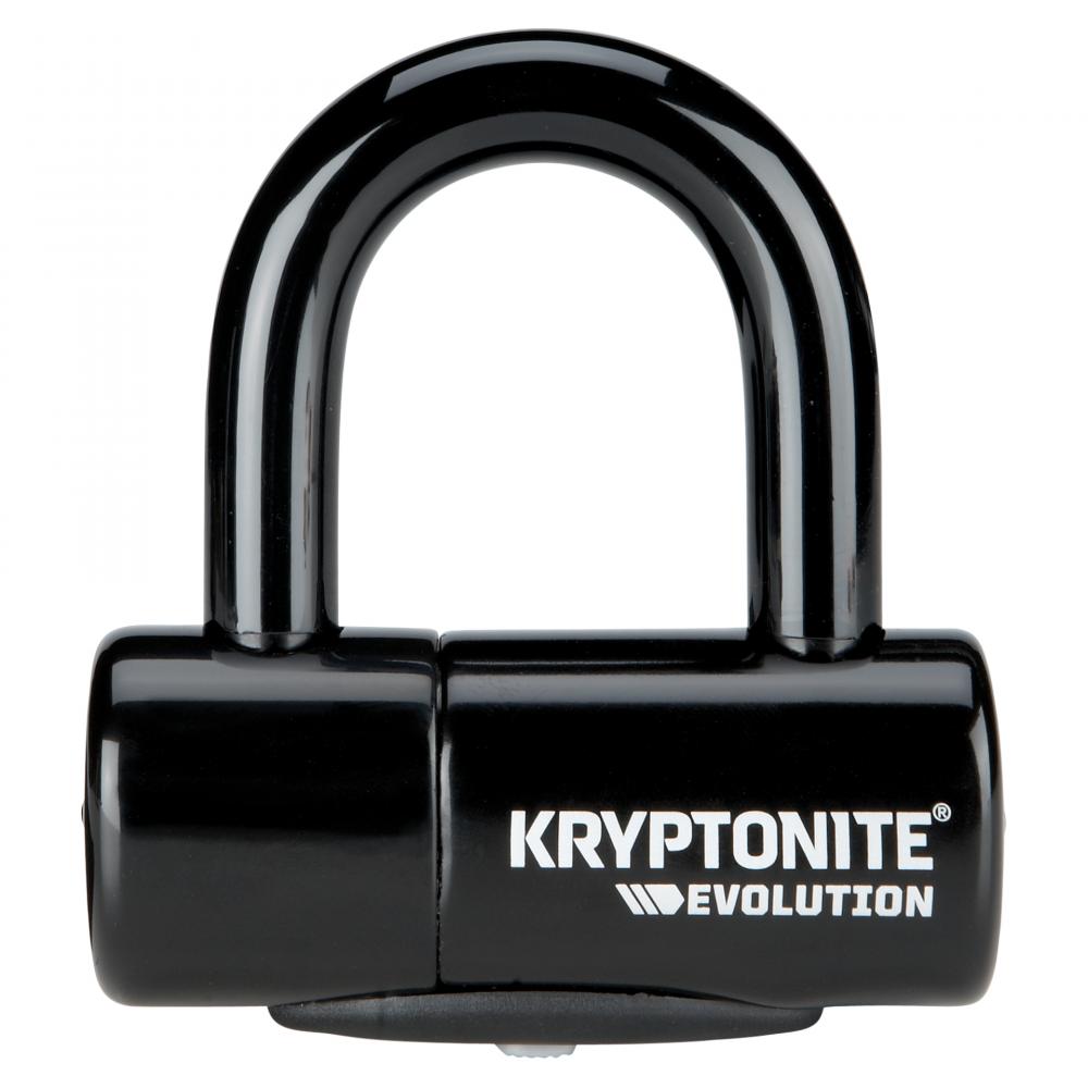 Kryptonite Evolution Bremsscheibenschloss schwarz, 14mm Bügel, robustes Schloss für Fahrrad- & Motorradsicherheit.