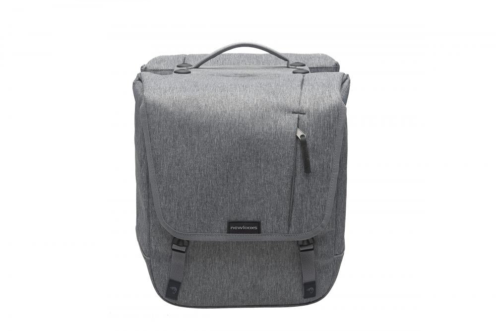 New Looxs Doppeltasche Nova Double Racktime grey 35x35x15 cm 32l