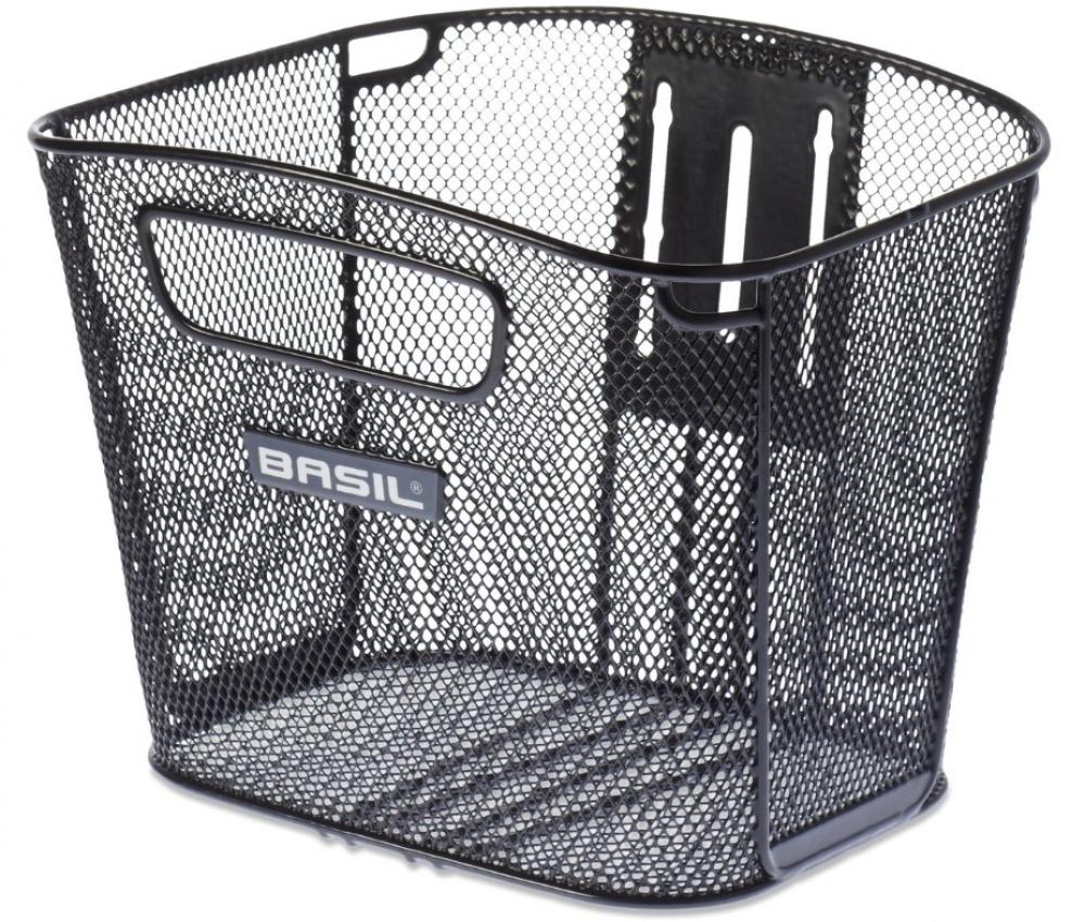 Basil Bold Fahrradkorb vorne schwarz oval FM
