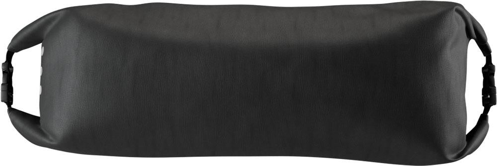 BROOKS Scape Handlebar Roll Black - wasserdichte Lenkertasche 10-12 Liter aus 600D Polyester mit Hypalon-Details - 670 g leicht, 350-400x160x160 mm
