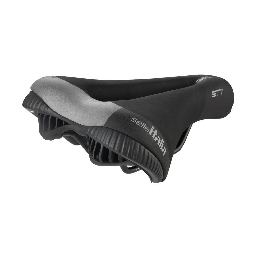 Selle Italia ST1 SuperFlow L3 Fahrradsattel - Gel Soft-Tek, idmatch L3, 166×261 mm, Premium Komfort