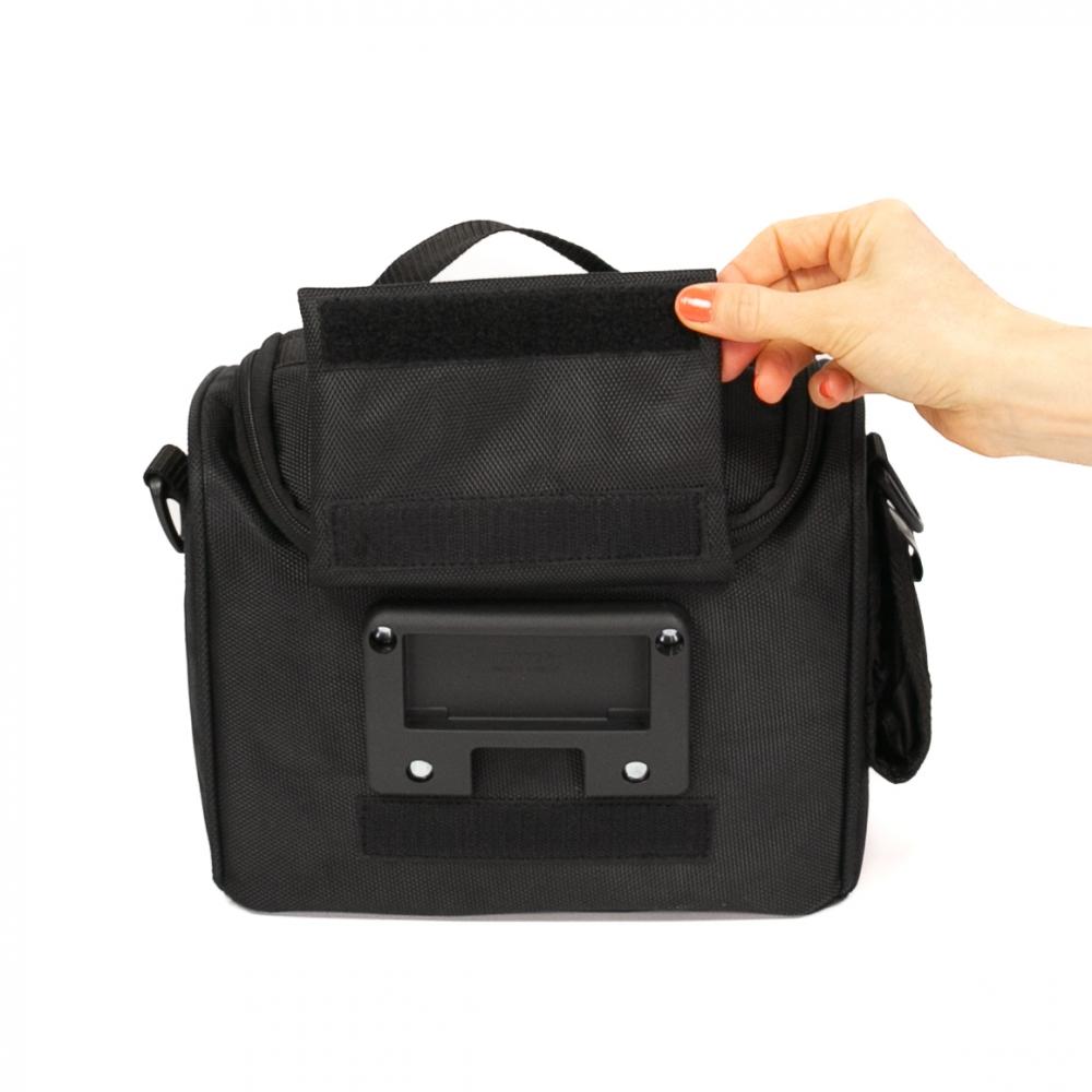 Haberland Lenkertasche Siebensachen 5l schwarz - geräumige Bike-Lenkerbag mit KLICKfix