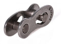 XLC-Link Kettenverschluss CC-X05 für 6/7/8-fach Schaltungsketten, graues Metall mit '8 speed' Schriftzug.