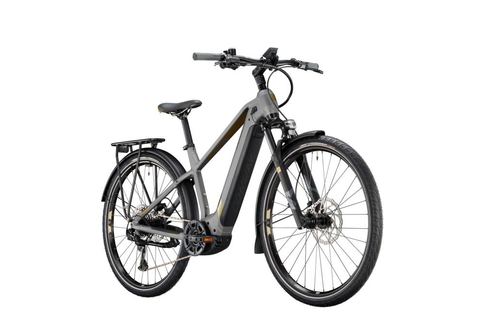 CONWAY Cairon T 5.0, Diamant, 28", shadowgrey metallic matt / bronze metallic, 12-Gang SRAM "SX", 41 cm / S