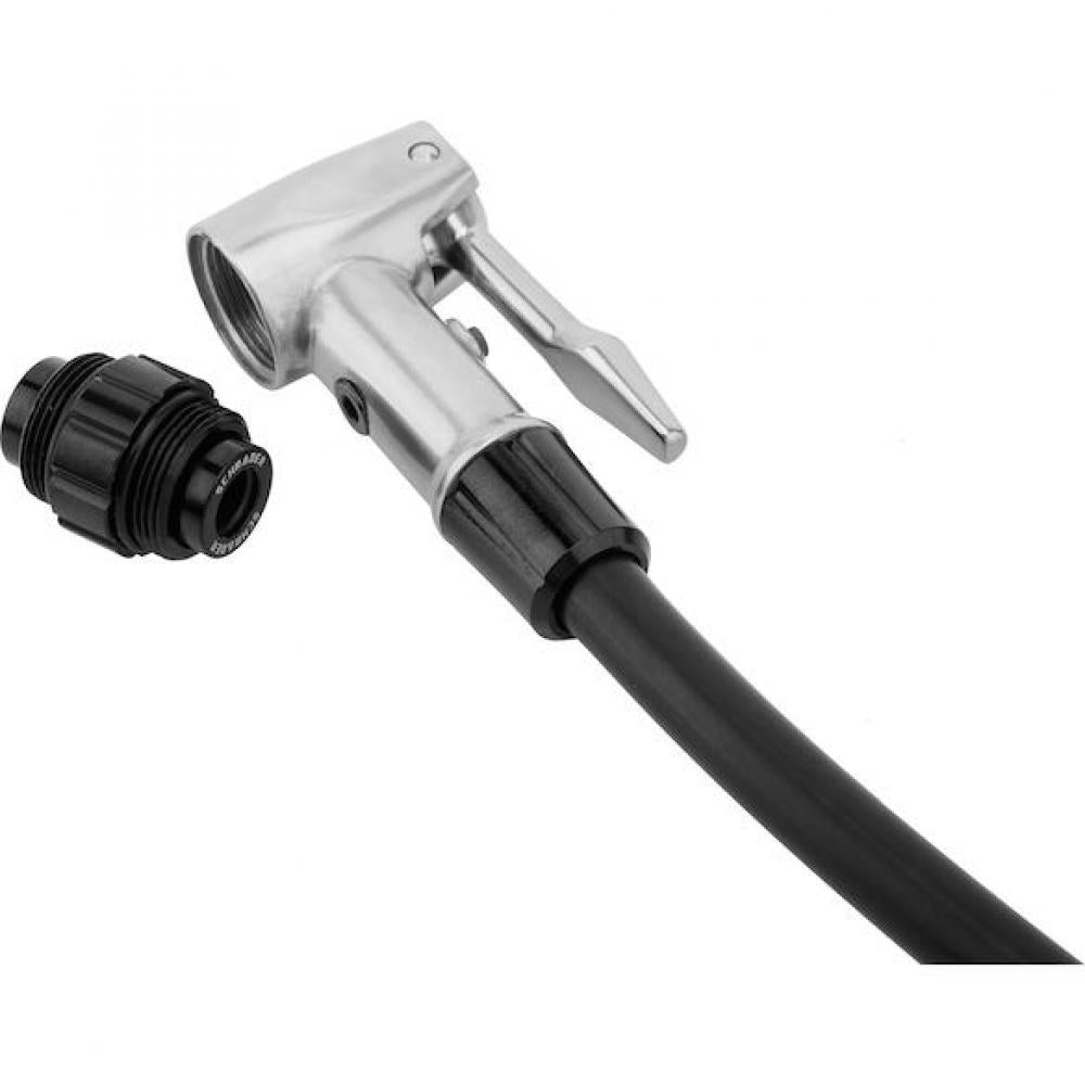 Procraft Standpumpe Thruster Advanced Switch One Size Silber - flexible Hochdruck-Standpumpe
