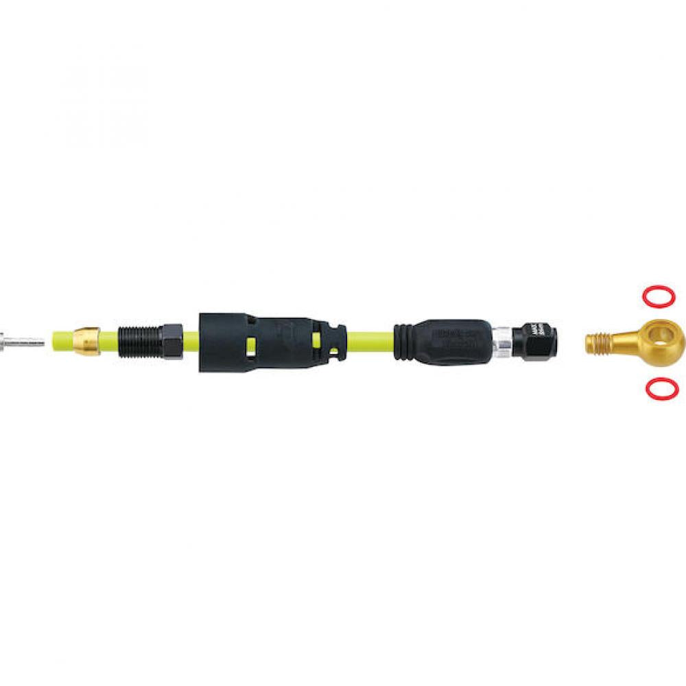 Jagwire Anschlussset Pro Quick-Fit Adapter für Shimano - Schwarz/gold - moderne Ausführung
