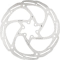Jagwire Bremsscheibe Basics BR1 6-Loch 180 mm Silber - zuverlässige Bremsleistung