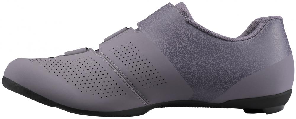 SHIMANO Fahrradschuhe RC102W Damen Road SPD-SL Größe 42 Lila - Einstiegs-Rennradschuhe mit Klettverschluss