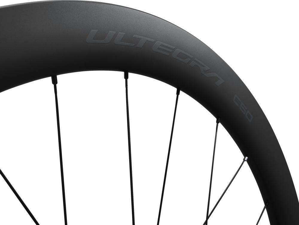 SHIMANO Ultegra WH-R8170 C50 TL Laufradsatz - 28 Zoll, Center Lock, Scheibenbremse, Rennrad 28" 24 Loch 100x12 mm
