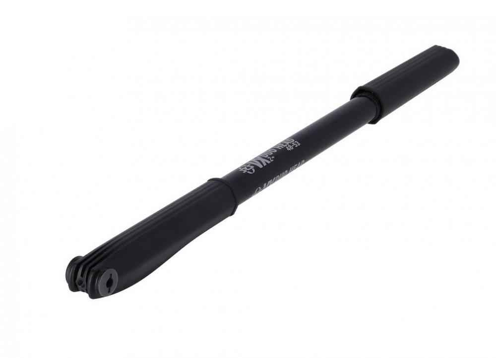 SKS Duokopf-Pumpe VX schwarz 400-450mm Universell für DV/AV/SV Ventile, ideal für RH 48-53cm Fahrräder