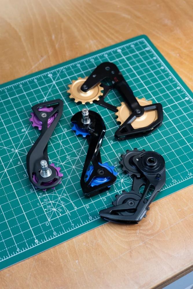 Nova Ride 12z Schaltrollenset EVO S Schwarz - Keramiklager für Campagnolo