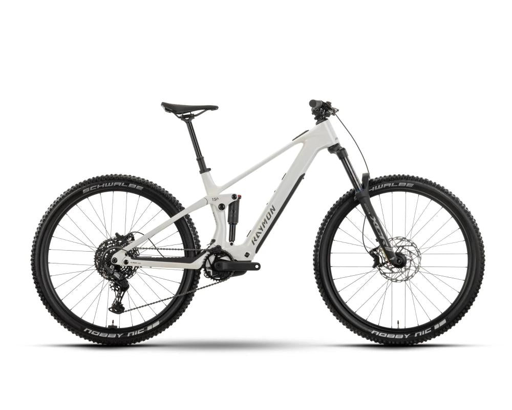 RAYMON Airok Pure 29-Zoll E-Fully Größe M - Bosch Performance Line SX - 400 Wh - Shimano CUES 10-fach