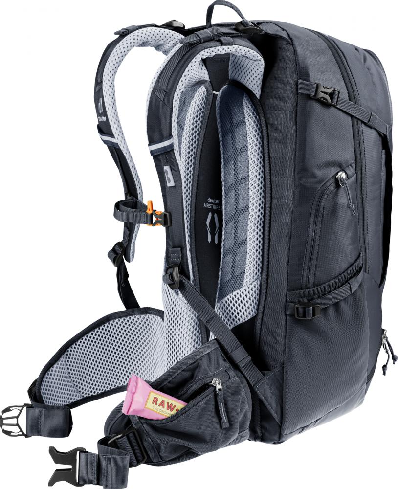 Deuter Trans Alpine 30 Fahrradrucksack Schwarz - Rucksack für alpine Mehrtagestouren