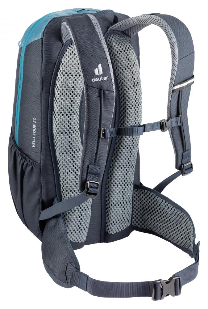 Deuter Velo Tour 20 Fahrradrucksack 20L Blau - Airstripes für Tagestouren