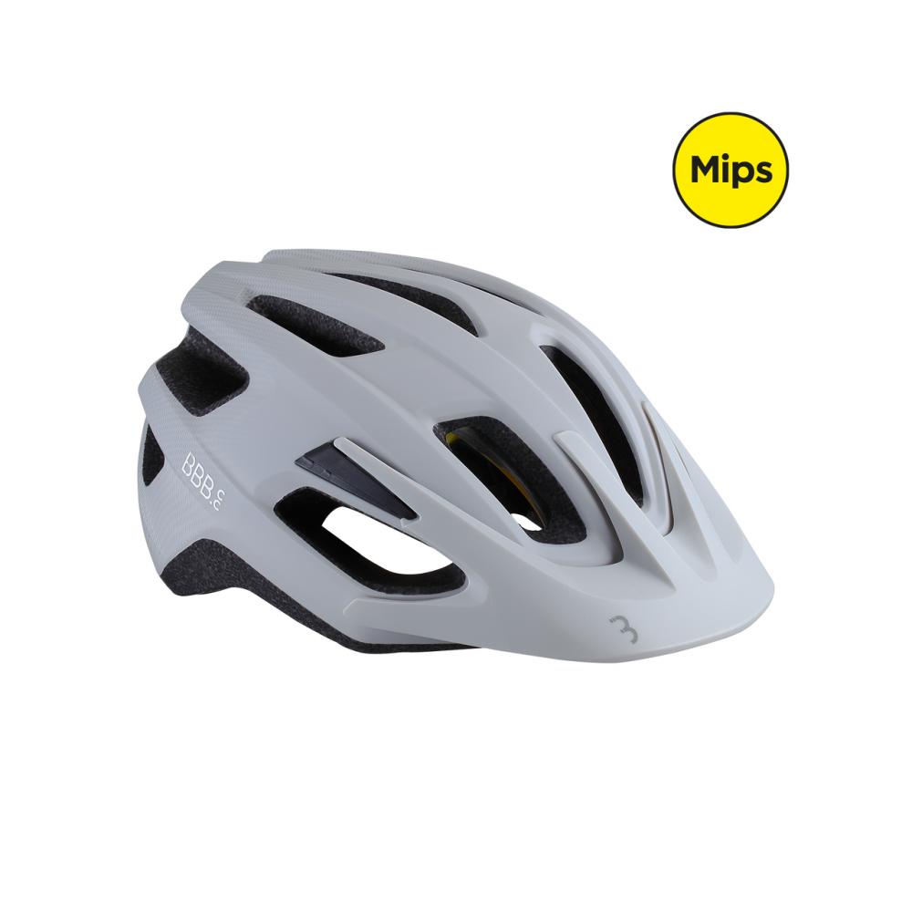 BBB Cycling BBB Helm Dune MIPS 2.0 M matt grau - sicherer Allround-Fahrradhelm