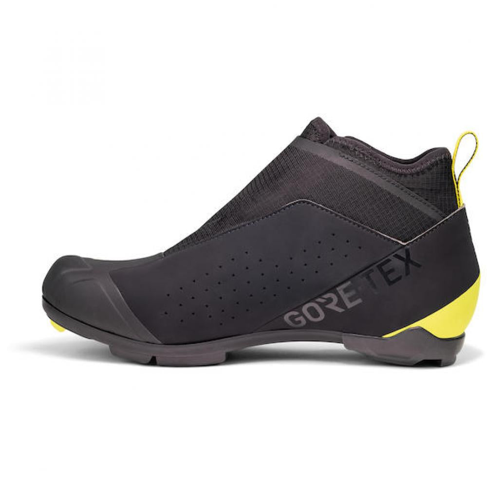 Sidi MTB Hiemx black/yellow neon 2025 42 Schwarz/gelb - winterfester MTB-Schuh mit Gore-Tex