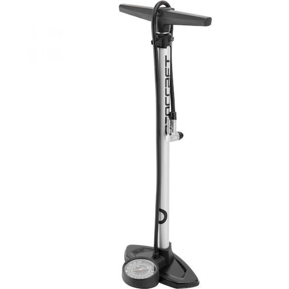 Procraft Standpumpe Thruster Advanced Switch One Size Silber - flexible Hochdruck-Standpumpe