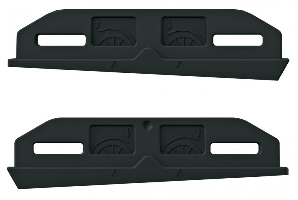 SKS Mudrocker Rear Schutzblech für Mountainbikes - 27 - 5-29 schlagfester Kunststoff optimaler Spritzschutz einfache Montage mit Klettstraps kompatibel mit Vario-Sattelstützen