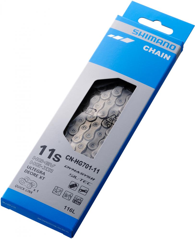 Shimano Kette SLX CN-HG701 11-fach 116 Glieder für HG/CUES Antriebe in der Originalverpackung.