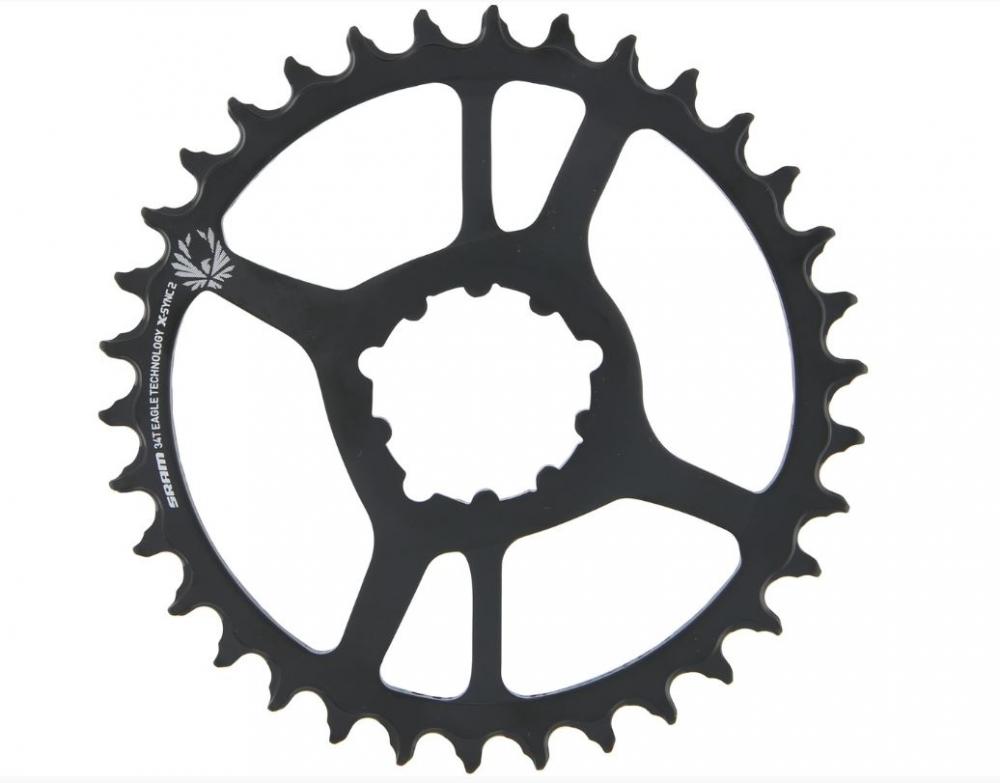 SRAM Kettenblatt X-Sync Eagle CF/Stahl 34T / 3 mm / Stahl - 3 mm