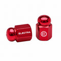 Electra Acorn Nut Ventilkappen rot für Autoventile