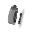 Fidlock TWIST Bottle 450 ml mit Bike Base kompakte, magnet-mechanische Trinkflasche für enge Fahrradrahmen, BPA-frei, spülmaschinengeeignet, inklusive Staubschutzkappe