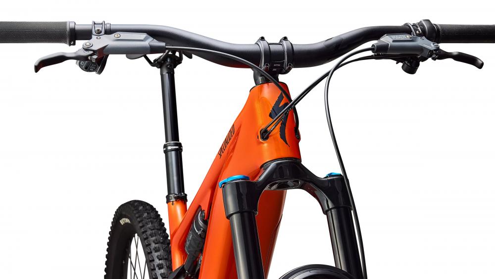 LEVO E-Mountain Bike COMP CARBON G4 NB ORGTNT/SILDST/DKNVY S2