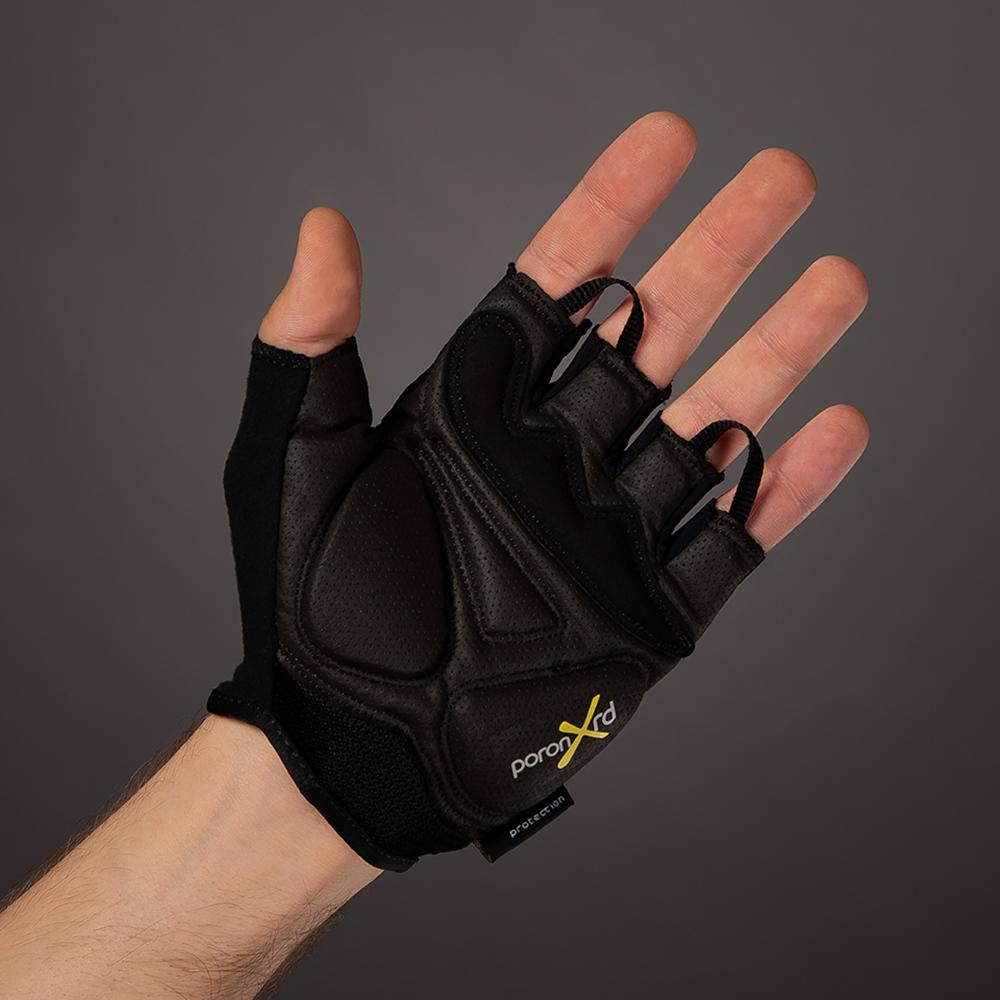 CHIBA Gel Comfort - Fahrradhandschuhe kurz schwarz XXL mit Gelpolsterung