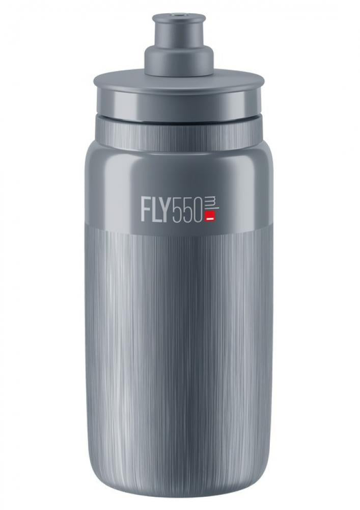 Elite Trinkflasche Fly Tex 550ml grau