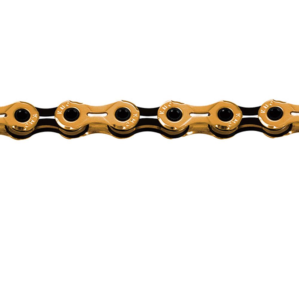 KMC Kette X-11-SL gold/schwarz 11s/118 Gl