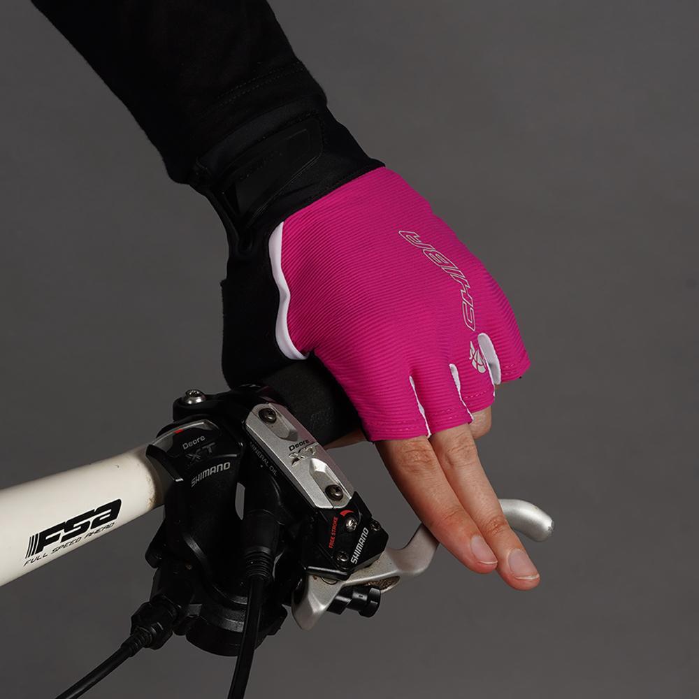 CHIBA Lady Superlight - Damen Fahrradhandschuhe, pink, Größe L