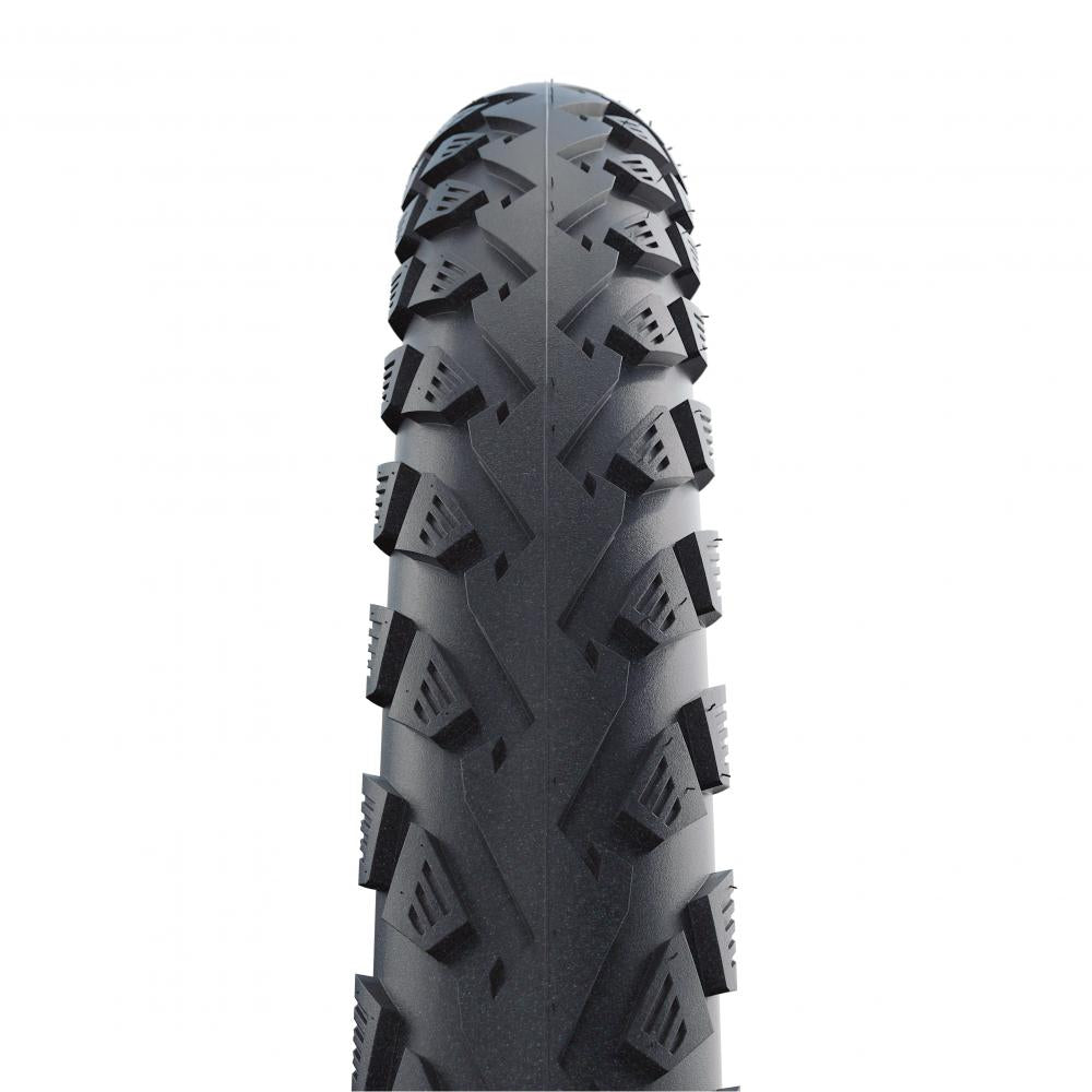 Schwalbe Land Cruiser Fahrradreifen 28x1.75 (47-622) mit robustem Profil für Trekking und Allround-Einsatz.
