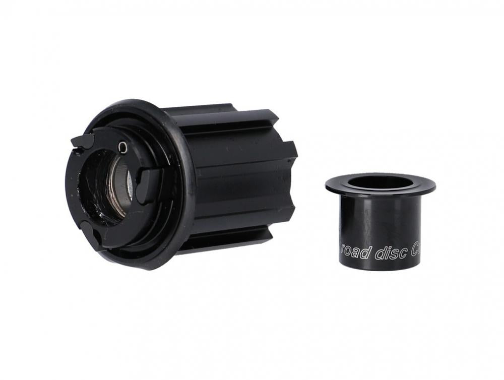 DT Swiss Freilauf/Rotor Umrüstkit Campagnolo 12 x 142 mm Schwarz - zeitgemäße Lösung für 3-Klinken Naben