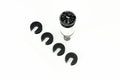 Manitou Luftkammerkappe für Magnum, Mastodon 34 mm Schwarz - optimiertes Luftvolumen
