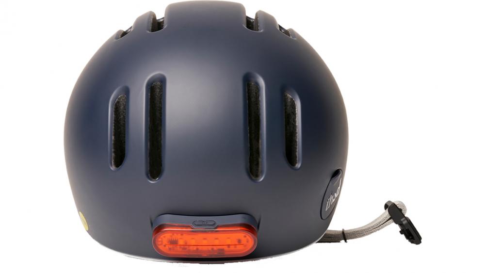 Thousand Chapter Club Navy M MIPS Fahrradhelm - stylischer Urban-Helm mit MIPS-Sicherheitssystem, integrierter Visierhalterung, Belüftung, Größe M 57-59 cm